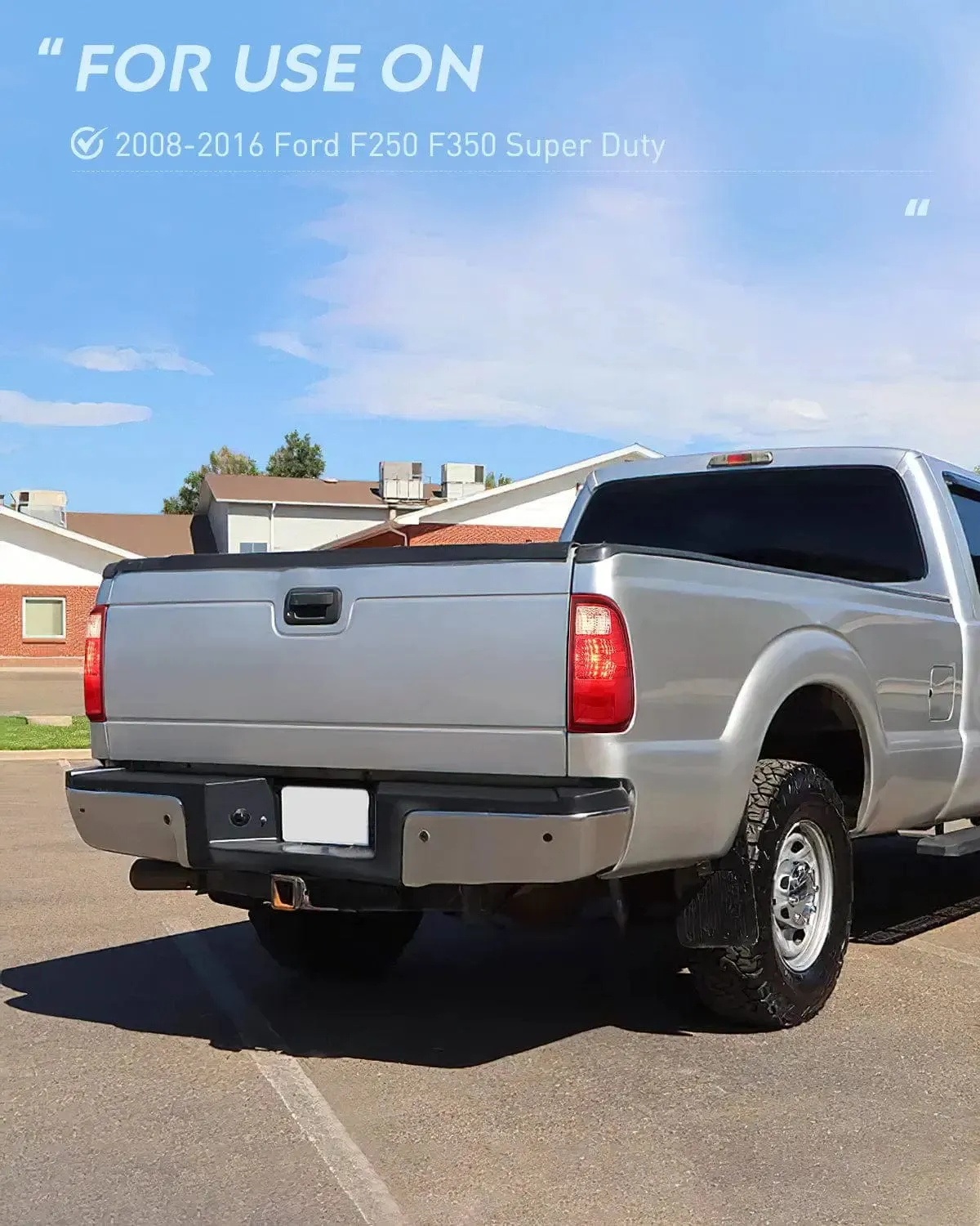 2008-2016 Ford F250 F350 F450 Super Duty Tail light Assembly Rear Lamp Replacement OE Style Driver Side