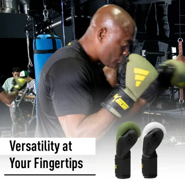 Adidas x Anderson Silva Everyday Use Boxing Gloves Green