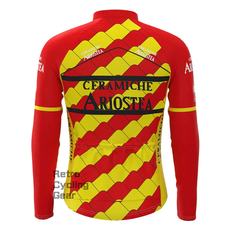 Ariostea Retro Long Sleeve Cycling Kit