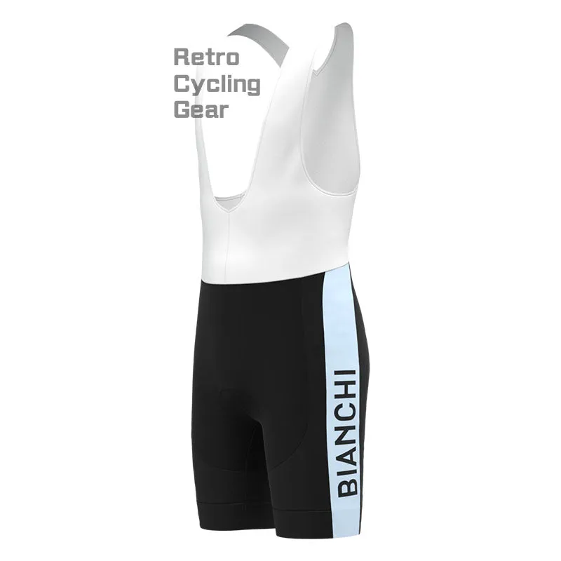Bianchi Baby Blue Retro Long Sleeve Cycling Kit