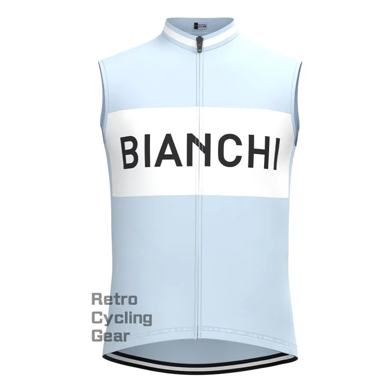 Bianchi Baby Blue Retro Long Sleeve Cycling Kit