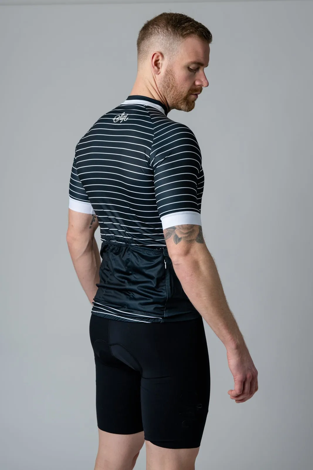 Black Horizon Men's Cycling Jersey