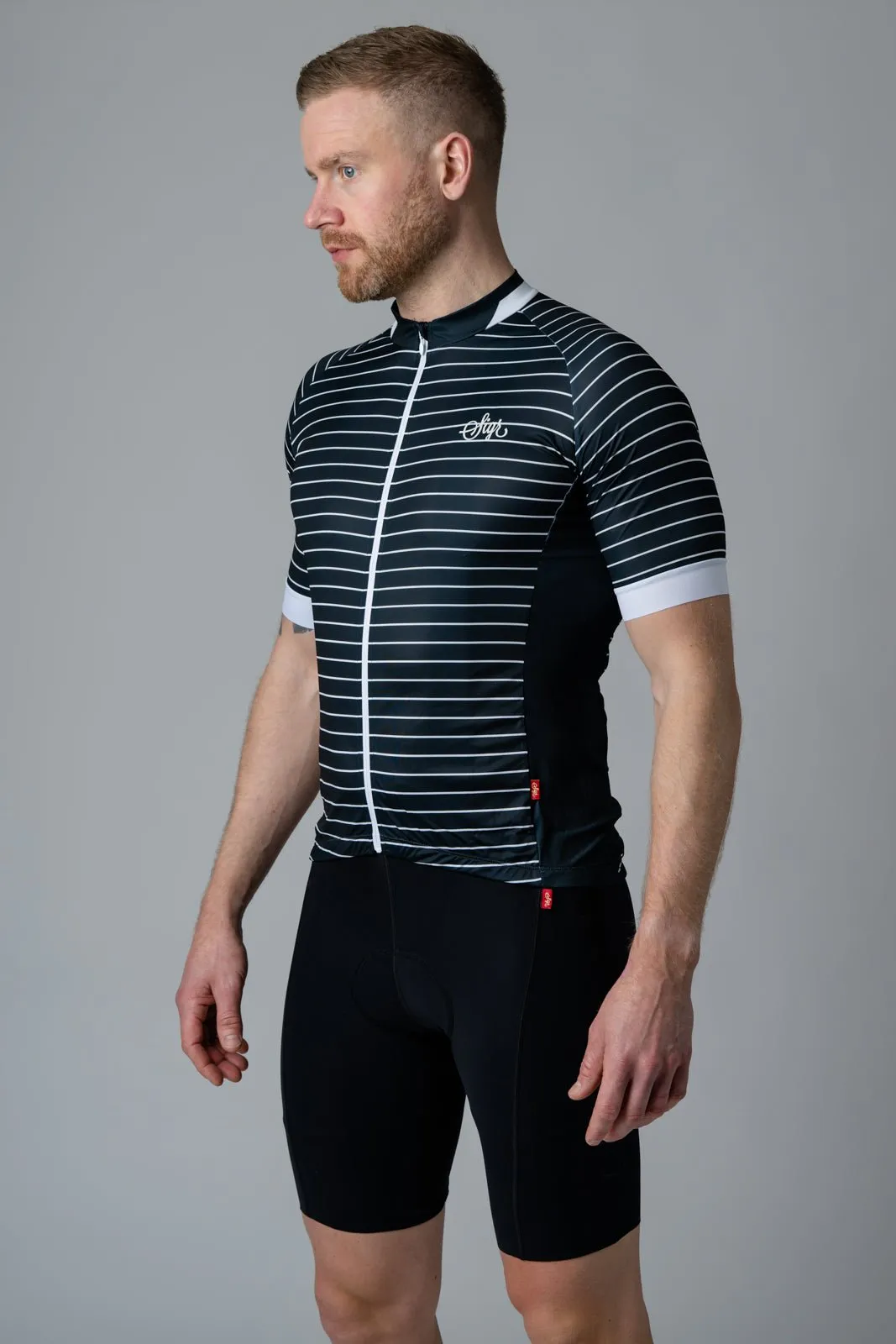 Black Horizon Men's Cycling Jersey