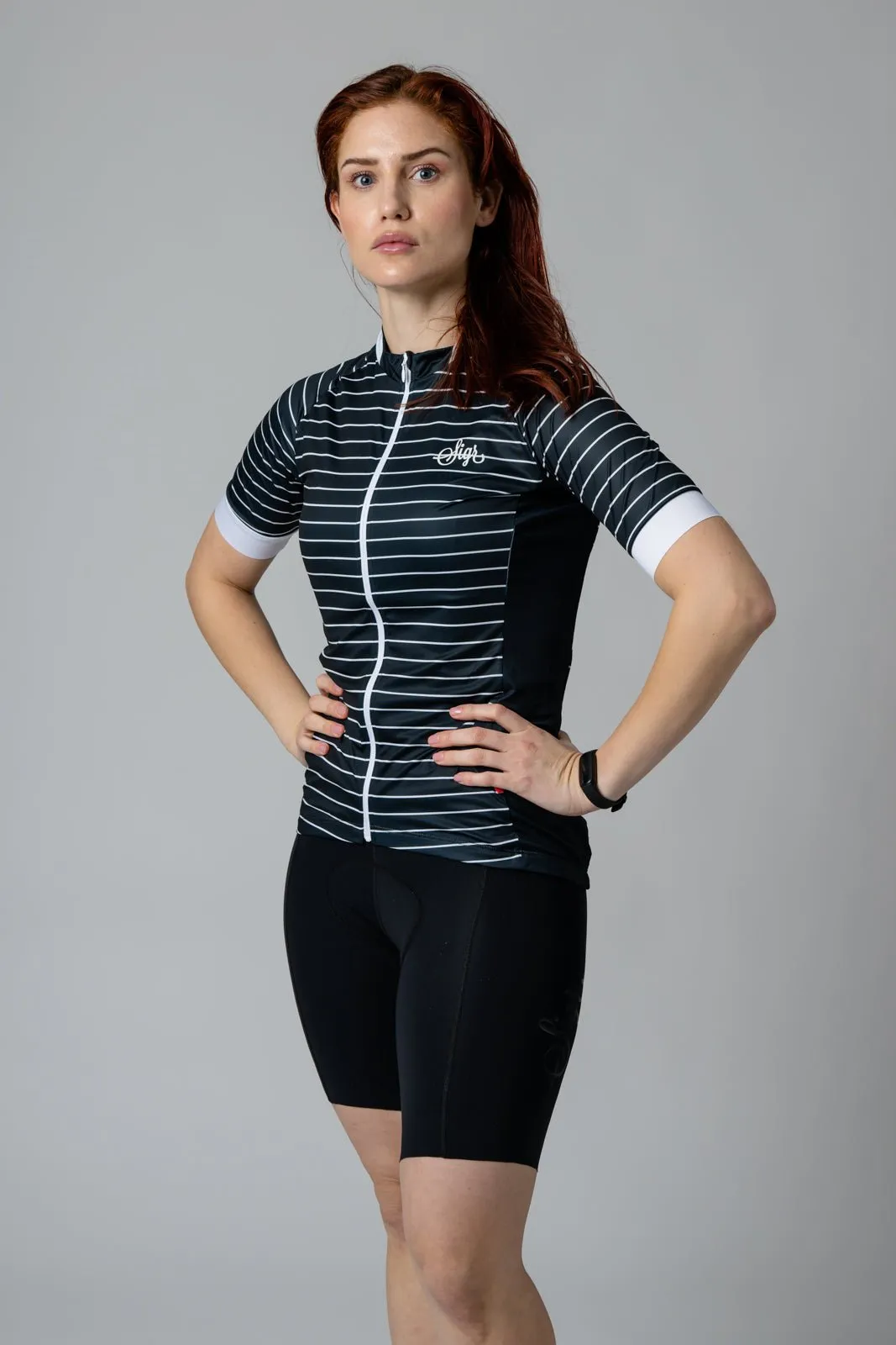 Black Horizon Women's Cycling Jersey
