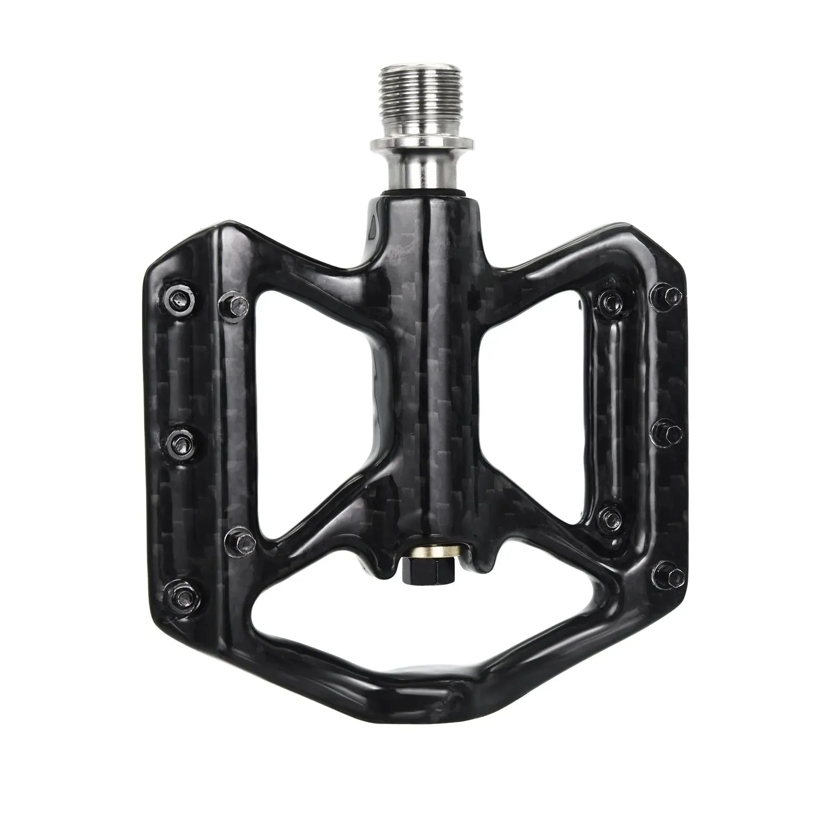 Carbon Fiber Mountain Bike Flat Pedals