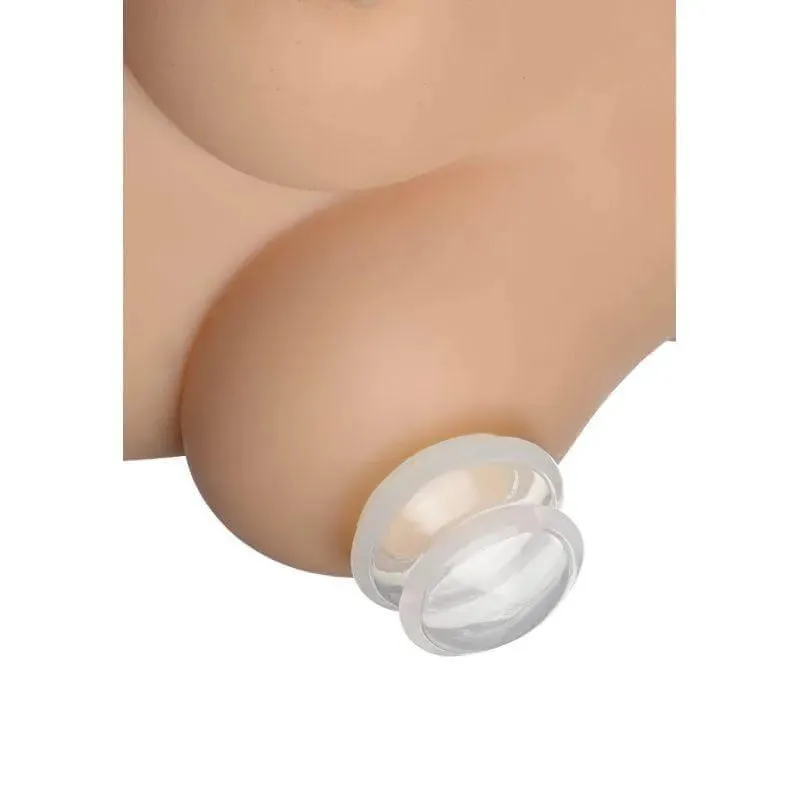 Clear Plungers Nipple Suckers - Large