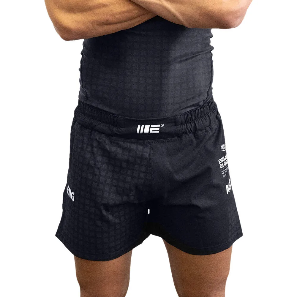 Engage Grid Tech MMA Hybrid Shorts - Black