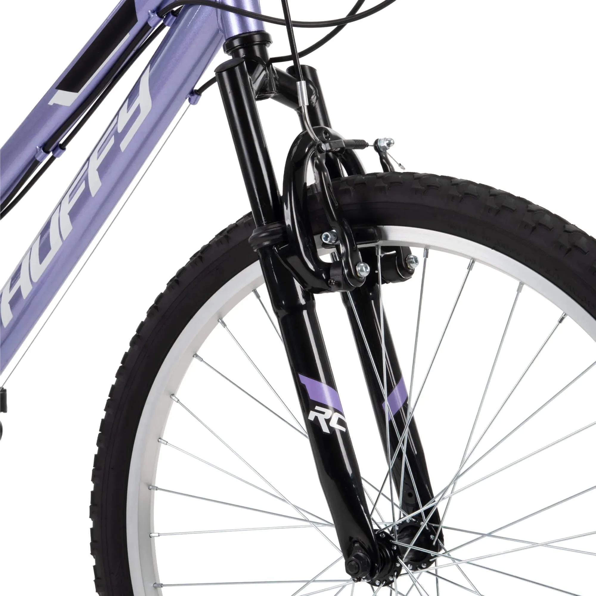 Huffy Rock Creek Mountain Bike, 24" Wheels, Adults Ages 13 , Purple Lilac