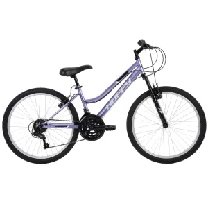 Huffy Rock Creek Mountain Bike, 24" Wheels, Adults Ages 13 , Purple Lilac