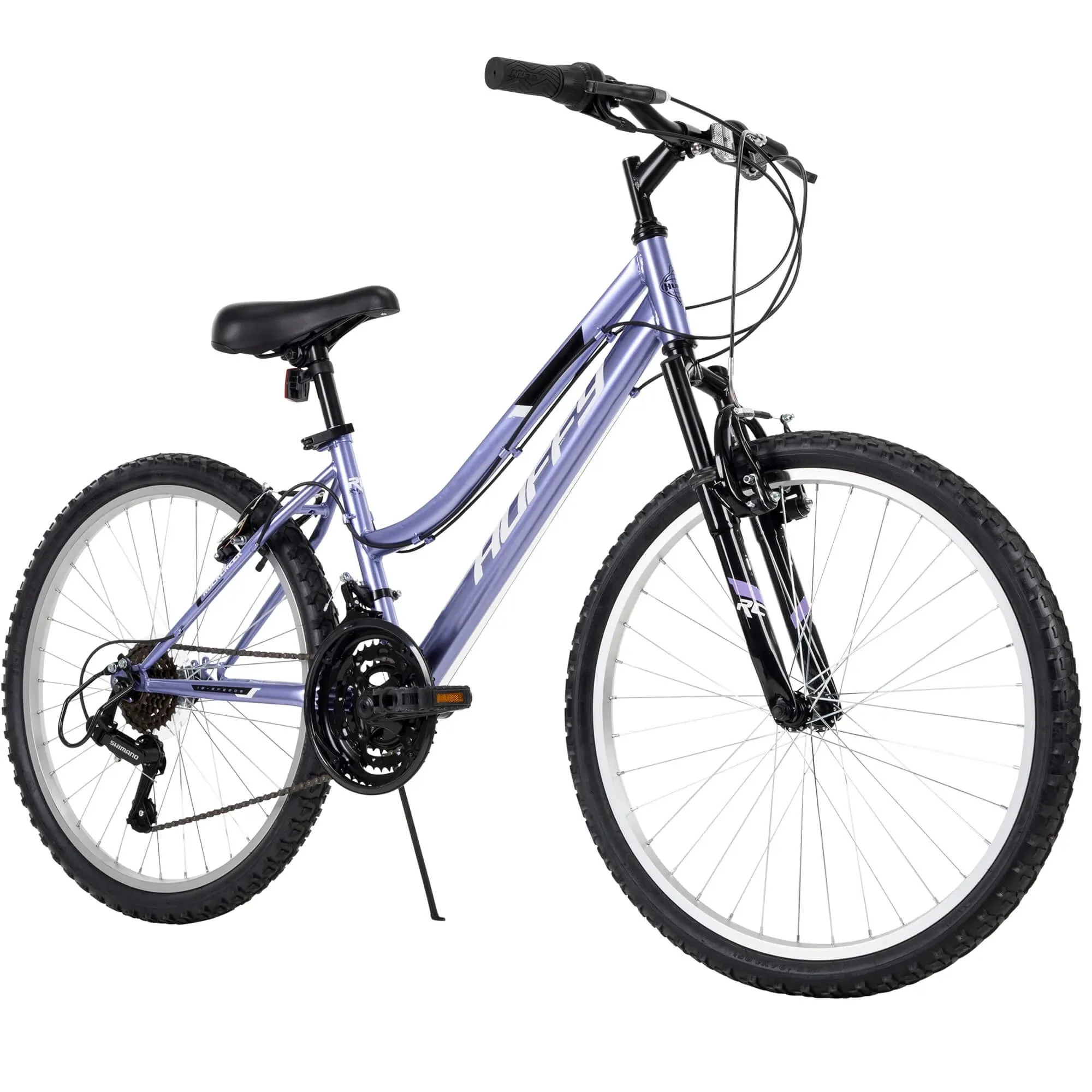 Huffy Rock Creek Mountain Bike, 24" Wheels, Adults Ages 13 , Purple Lilac