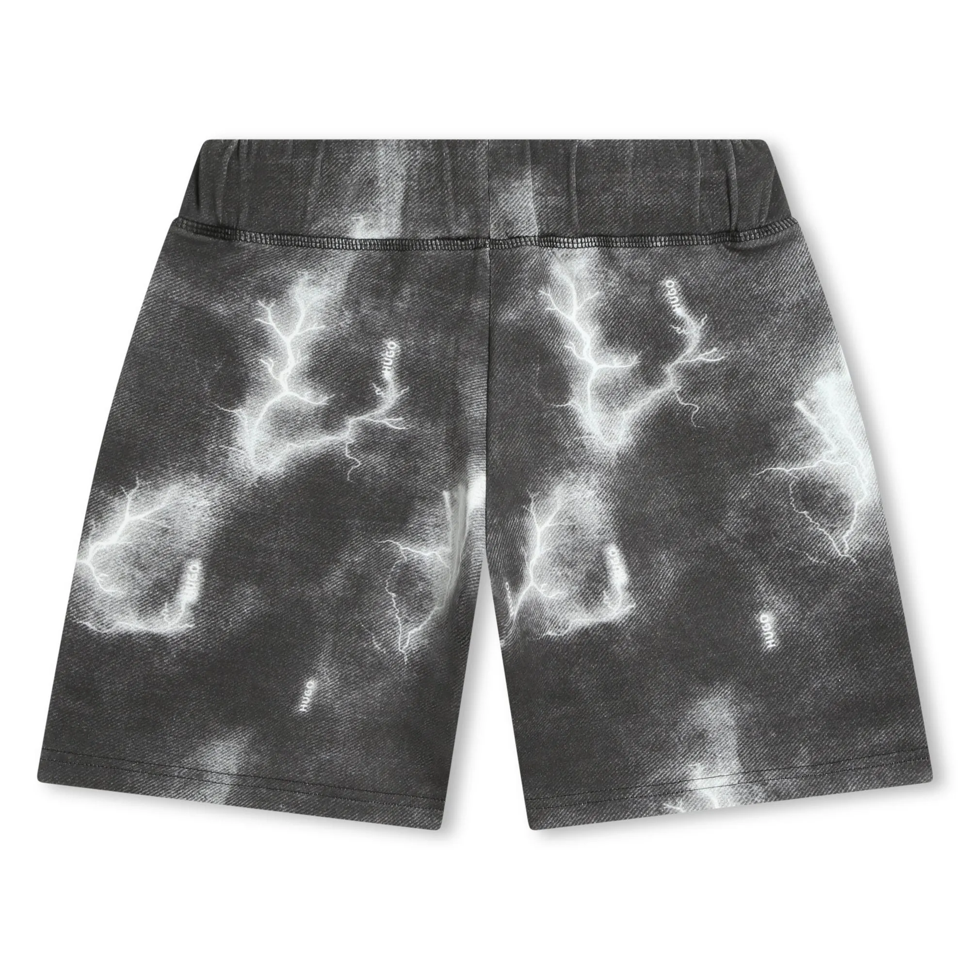 Hugo Kids Boys Thunder Storm Print Shorts