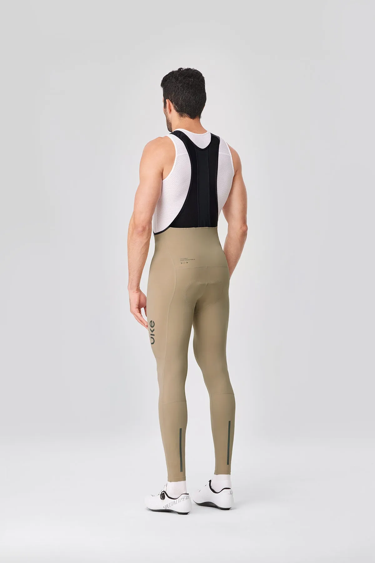Men's Bib Tights CL-1 Jiang Lan-Grayish brown