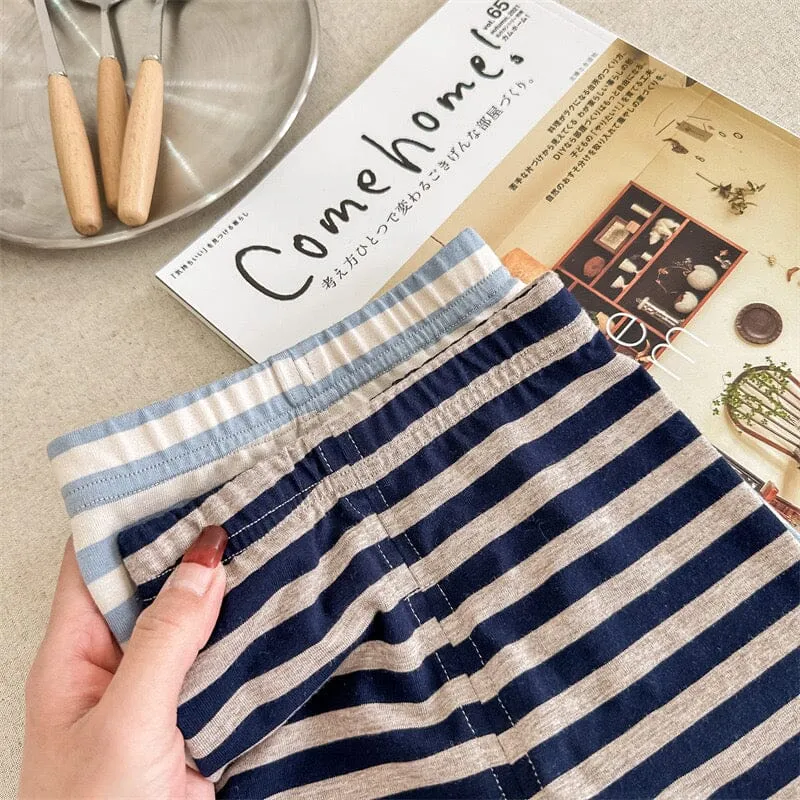'Tiny' Tag Stripe Cycling Shorts