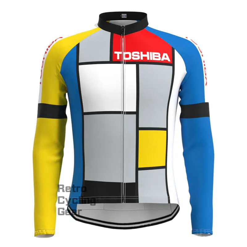 Toshiba Retro Long Sleeve Cycling Kit