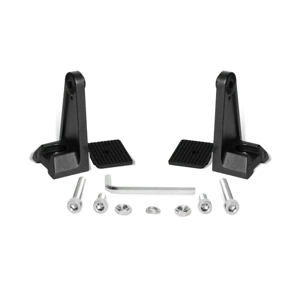Universal Side Mount Brackets w/ Rubber Pad (Pair)