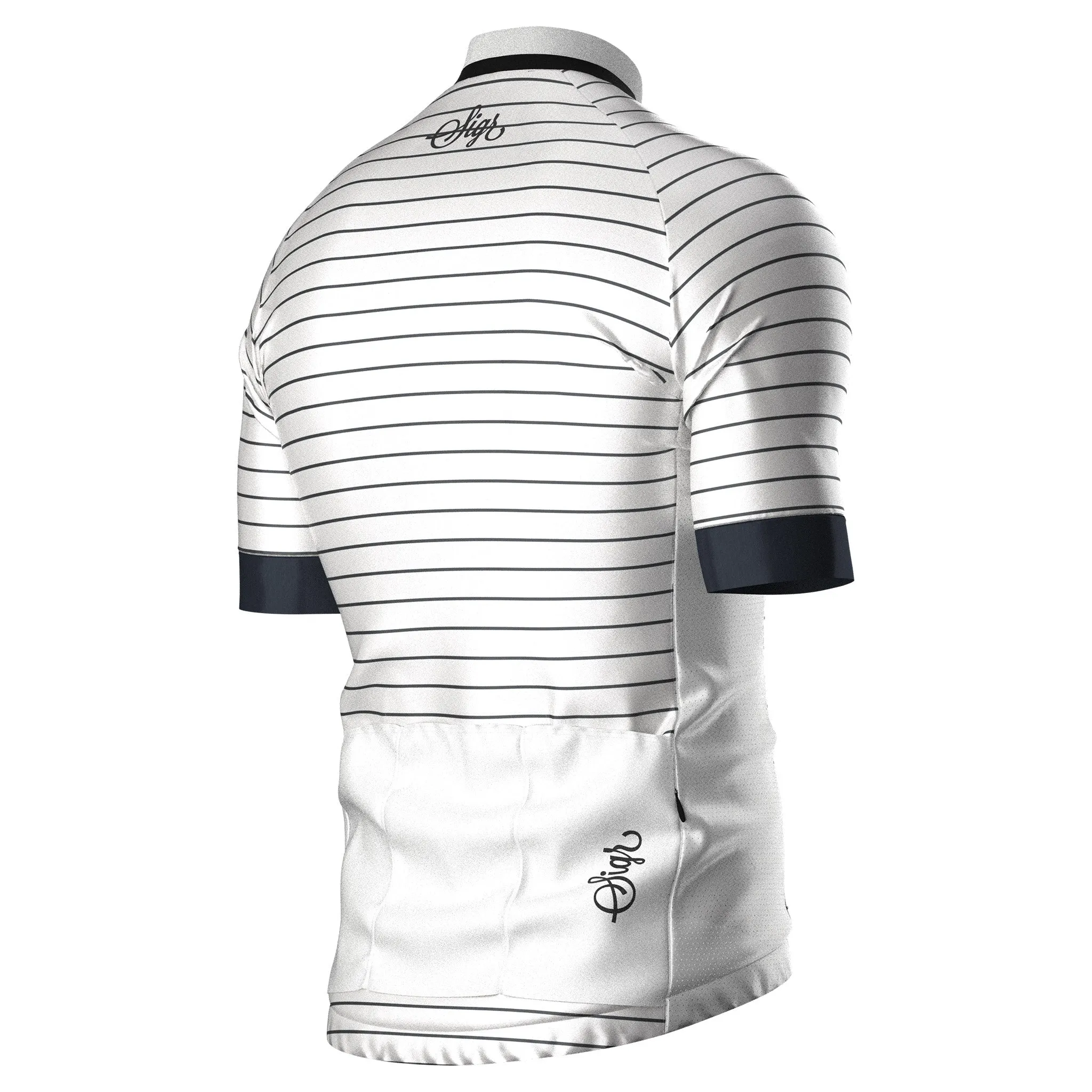 White Horizon Men's Cycling Jersey