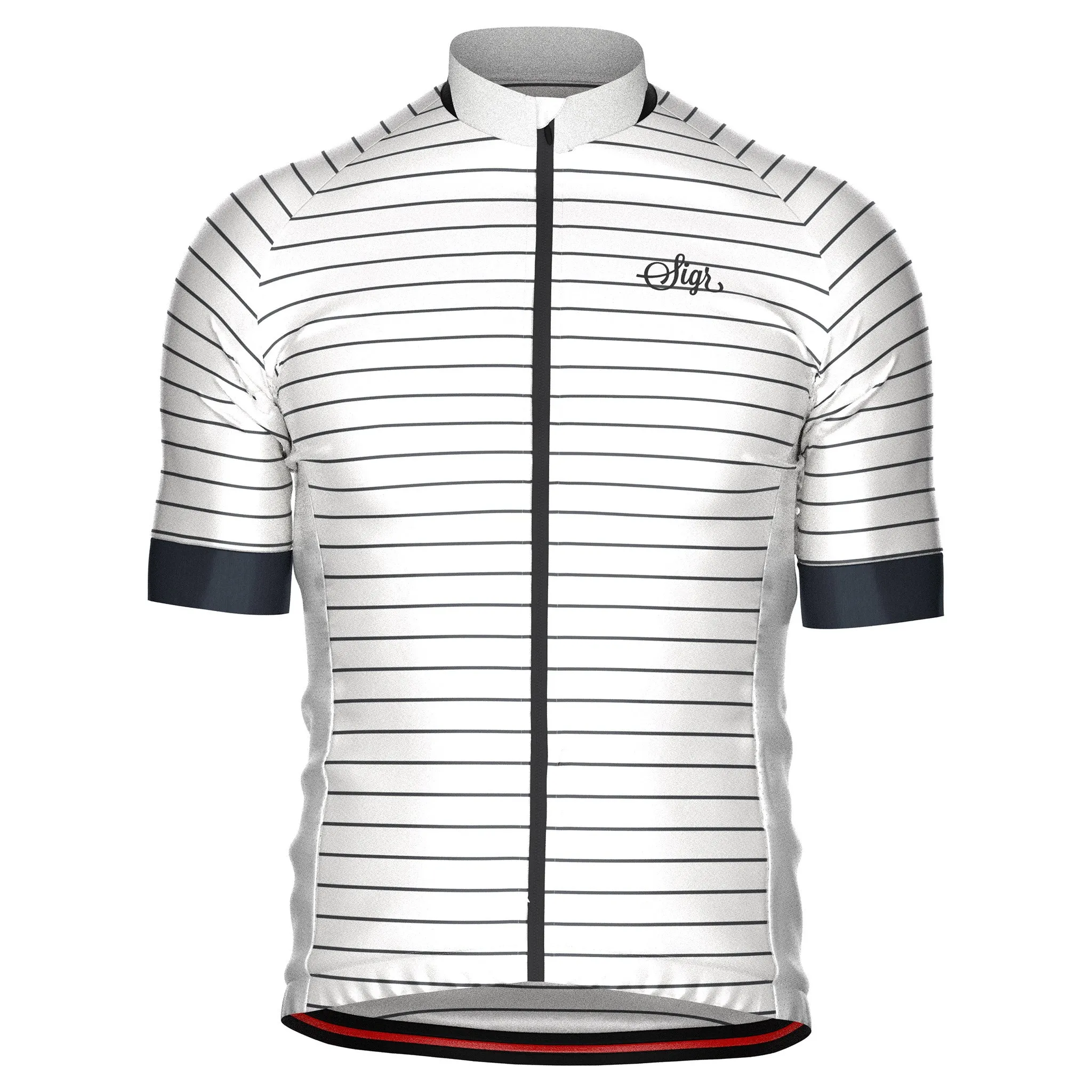 White Horizon Men's Cycling Jersey